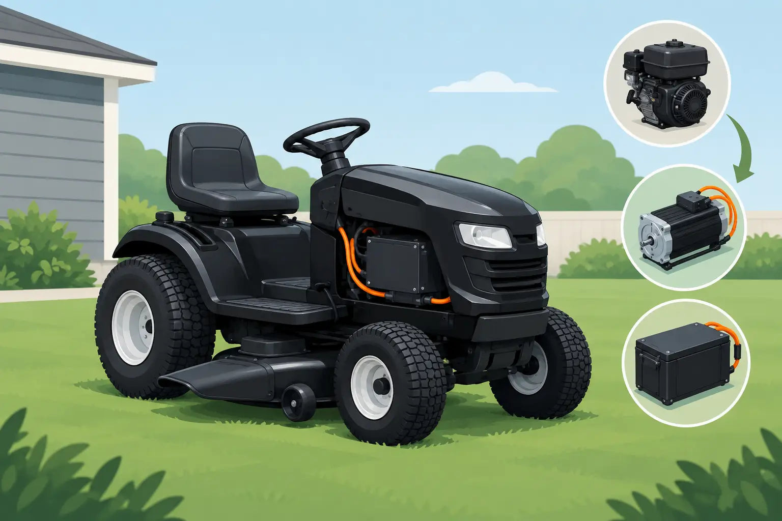 DIY Conversion Manual Review for Lawn Tractors