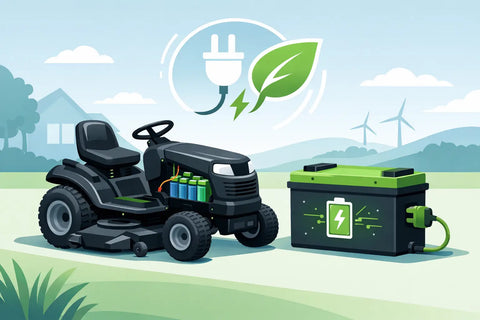 Yardman Tractor Battery Conversion That Lasts